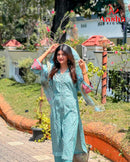 Aasha 1079 Heavy Reyon With Self Embroidery Worked Pakistani Suits