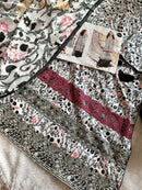 Mehboob Tex 1363 Pure Cotton Print With Exclusive Patch Embroidery Worked Pakistani Suits