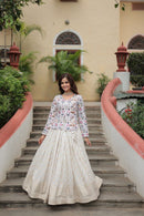 Livewear Lw 7127 Explore This Trending Fashionable Co ord Set With Rich Thread sequins Embroiderd Work