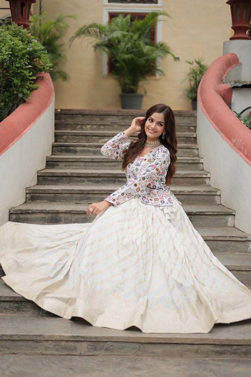 Livewear Lw 7127 Explore This Trending Fashionable Co ord Set With Rich Thread sequins Embroiderd Work