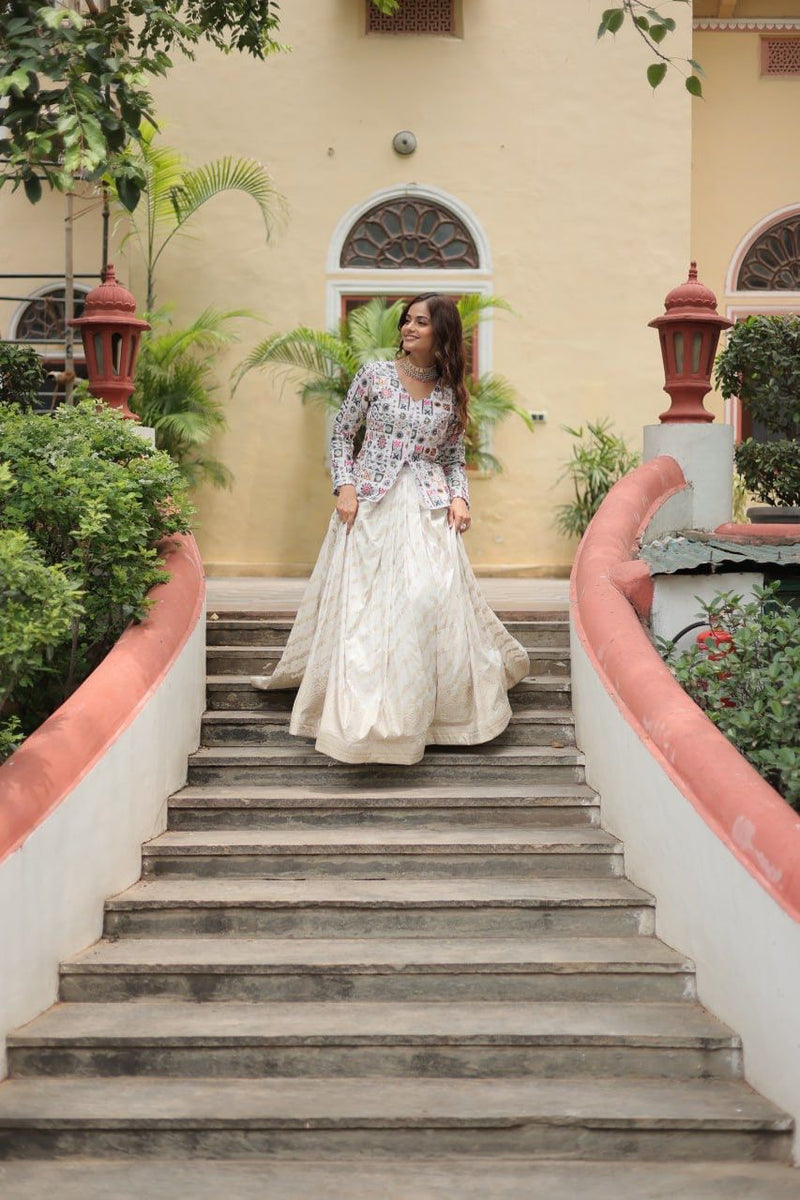 Livewear Lw 7127 Explore This Trending Fashionable Co ord Set With Rich Thread sequins Embroiderd Work