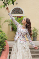 Livewear Lw 7127 Explore This Trending Fashionable Co ord Set With Rich Thread sequins Embroiderd Work