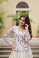 Livewear Lw 7127 Explore This Trending Fashionable Co ord Set With Rich Thread sequins Embroiderd Work