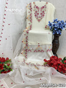 Anamsa 628 Heavy Pure Fox Georgette With Heavy Embroidered Sequence Moti Work