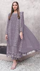Mah E Rooh 5157 E Fox Georgette With Heavy Embroidery Worked Pakistani Suits