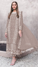 Mah E Rooh 5157 A Fox Georgette With Heavy Embroidery Worked Pakistani Suits