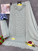 Mah E Rooh 5157 B Fox Georgette With Heavy Embroidery Worked Pakistani Suits