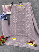 Mah E Rooh 5157 E Fox Georgette With Heavy Embroidery Worked Pakistani Suits
