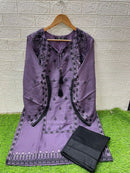 Zoya Studio ZS 1189 Readymade Satin Georgotte Delicate Embroidery Latkan Pakistani Pret