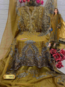 Fepic Rosemeen C 1943 Organza Embroidered With Hand Worked Beautiful Pakistani Suits