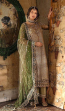 Zarqash 3029 Fox Georgette Embroidered With Handwork Pakistani Suits