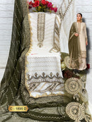 Fepic Rosemeen C 1895 D Georgette Embroidered Worked Stylish Pakistani Suits