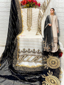 Fepic Rosemeen C 1895 Georgette Embroidered Worked Stylish Pakistani Suits