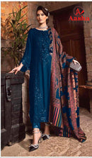 Aasha 1139 B Heavy Reyon With Self Embroidery Worked Casual Pakistani Suits