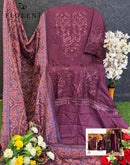 Aasha 1139 D Heavy Reyon With Self Embroidery Worked Casual Pakistani Suits
