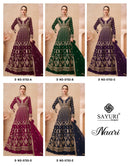 Sayuri Naari Real Chinon Silk Heavy Look Chinon Silk Embroidered Top With Skirt And Embroiderd Dupatta