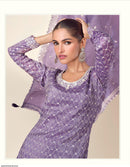 Aashirwad Ishita Premium Tissue Crush Stylish Suits