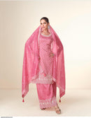 Aashirwad Ishita Premium Tissue Crush Stylish Suits