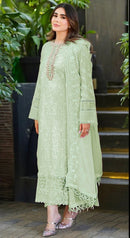 Serine S 446 Fox Georgette Embroidered With Khatli Work Pakistani Suits