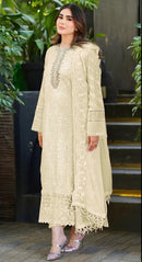 Serine S 446 Fox Georgette Embroidered With Khatli Work Pakistani Suits