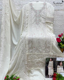 Serine S 446 Fox Georgette Embroidered With Khatli Work Pakistani Suits