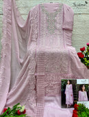 Serine S 446 Fox Georgette Embroidered With Khatli Work Pakistani Suits