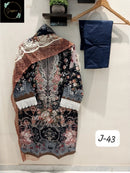Sapphire J 43 Jazmin Readymade Lawn Suits With Heavy Multiple Patches Pakistani Suits