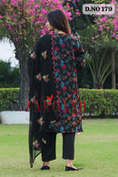 Zarqash 179 Organza Digital Print With Embroidry Worked Pakistani Suits