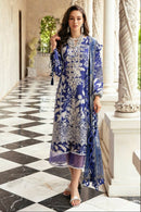 Hazzel Charizma 1005 Pure Lawn Cotton Print With Exclusive Self Embrodery With Patches Pakistani Suits