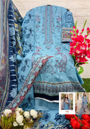 Taj 583 Pure Cotton Print With Heavy Self Embroidery Pakistani Suits