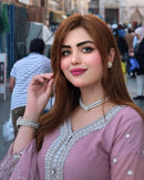 Nsr 836 Faux Georgette Silk With Heavy Embroidery Sequence Work Pakistani Suits