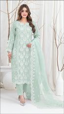 Fepic Rosemeen 1912 C Georgette Embroidered Worked Pakistani Suits