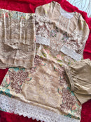 Mehboob Tex 1533 C Pure Cotton Print Embrodairy Patch Work Pakistani Suits