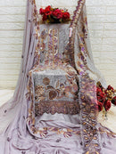 Fepic Rosemeen C 1741 Georgette Embroidered With Heavy Handwork Pakistani Suits
