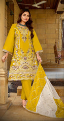 Fepic Rosemeen C 1961 Organza Embroidered Worked Pakistani Suits