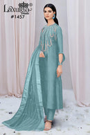 Laxuria 1457 Designer Stylish Tunic Classic Heavy Handwork Pret Collection