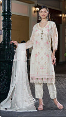 Fepic Rosemeen C 1831 Organza Embroidered Worked Pakistani Suits