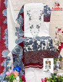 Aasha 1023 B Pure Cotton Print With Heavy Embroidery With Patches Worked Pakistani Suits