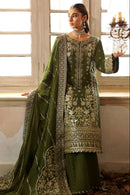 Anamsa 600 Heavy Pure Fox Georgette With Heavy Embroidered With Sequence Work Pakistani Suits