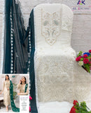 Al Khushbu 2034 Georgette With Heavy Embroidered  Worked Pakistani Suits