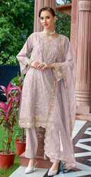 Fepic C 1955 B Organza Embroidered With Hand Worked Pakistani Suits