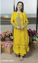 Johra Tex 133 B Fox Georgette Embroidered Worked Pakistani Suits