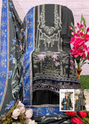 Maria B 8081 Rayon With Heavy Embroidery Worked Pakistani Suits