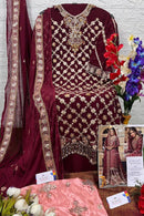 Al Khushbu 166 Ageorgette Embroidered Worked Pakistani Suits