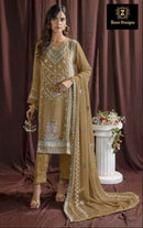 Ziaaz 440 B Georgette Heavy Embroidered Worked Pakistani Suits