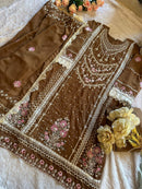 Ziaaz 440 B Georgette Heavy Embroidered Worked Pakistani Suits