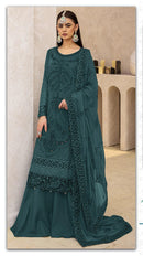 Shanaya S 193 Top  Georgette Embroidery Worked Pakistani Suits