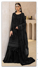 Shanaya S 193 C Top Georgette Embroidery Worked Pakistani Suits