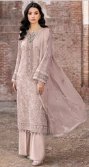Shanaya S 197  Fox Georgette Embroidery Khatali Worked Pakistani Suits