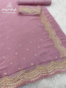 Anamsa 578 Pure Georgette Heavy Embroidered Worked Pakistani Suits